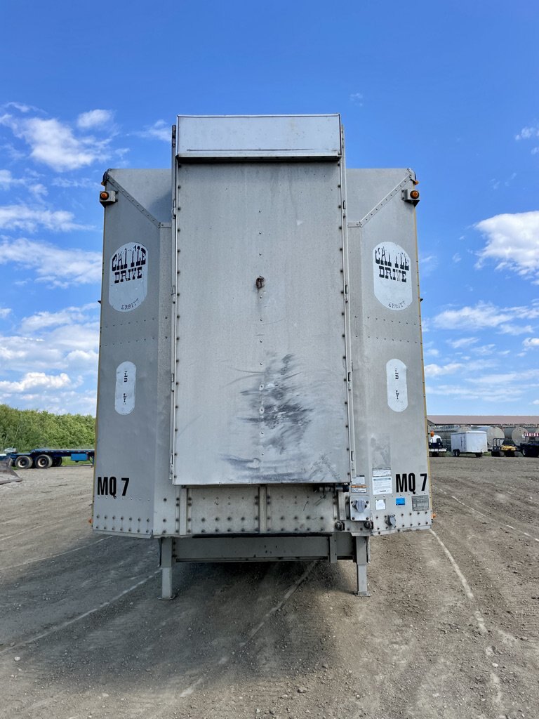 2008 Merritt Aluminum Cattle Liner Pot Trailer