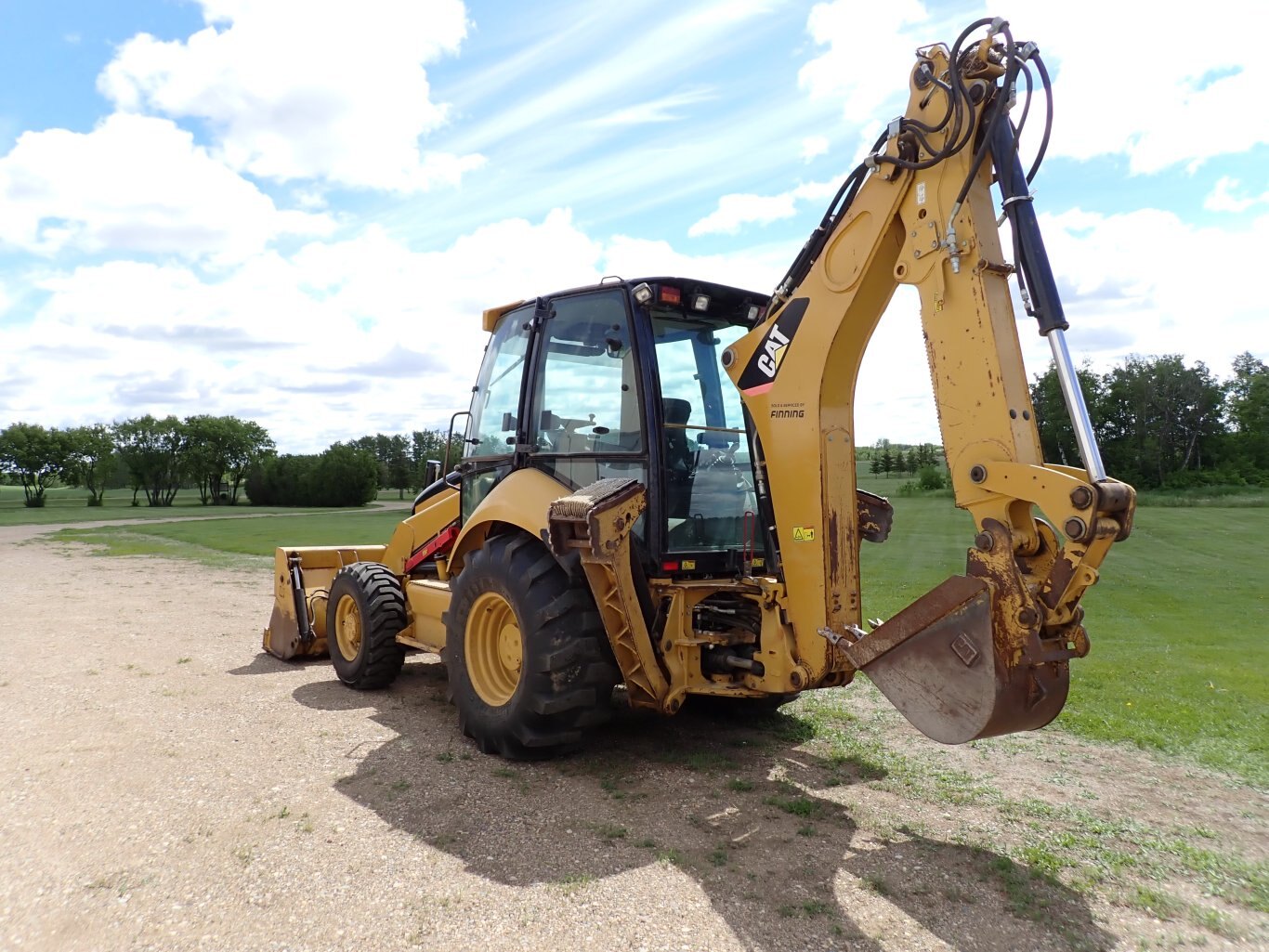 2008 Caterpillar 420E Loader Backhoe