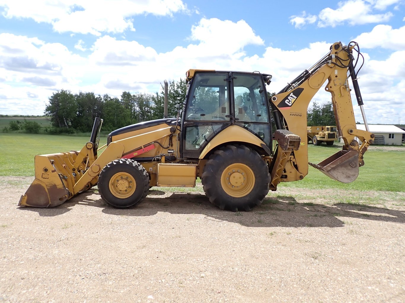 2008 Caterpillar 420E Loader Backhoe