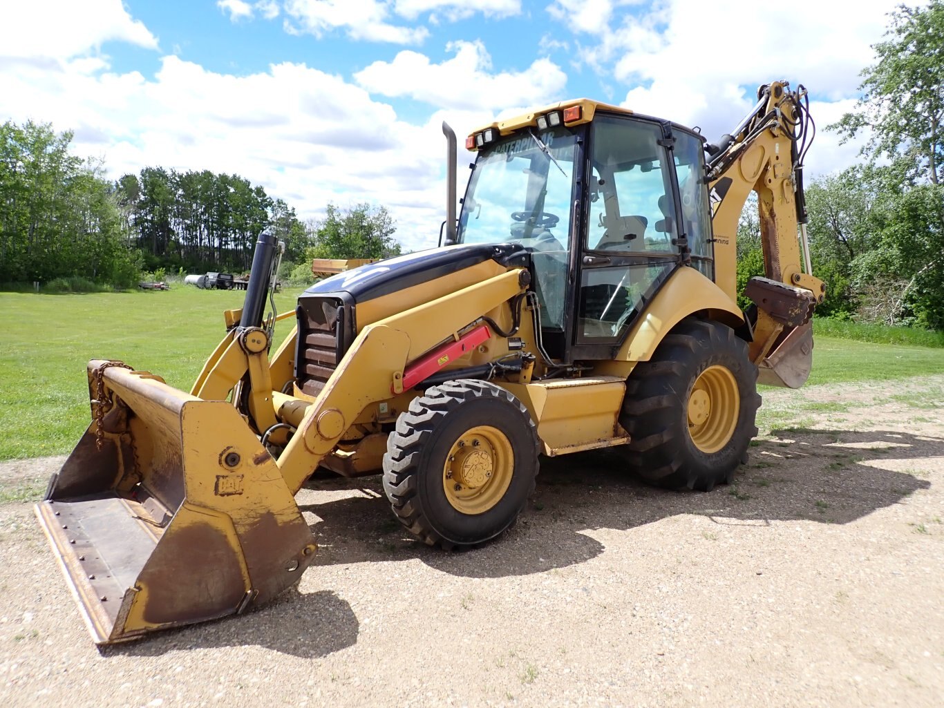 2008 Caterpillar 420E Loader Backhoe