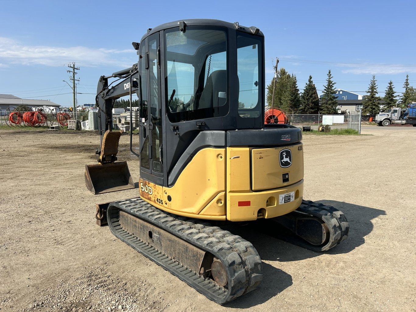 2011 John Deere 50D Excavator w/ Thumb