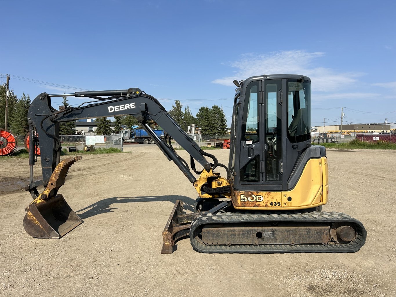 2011 John Deere 50D Excavator w/ Thumb