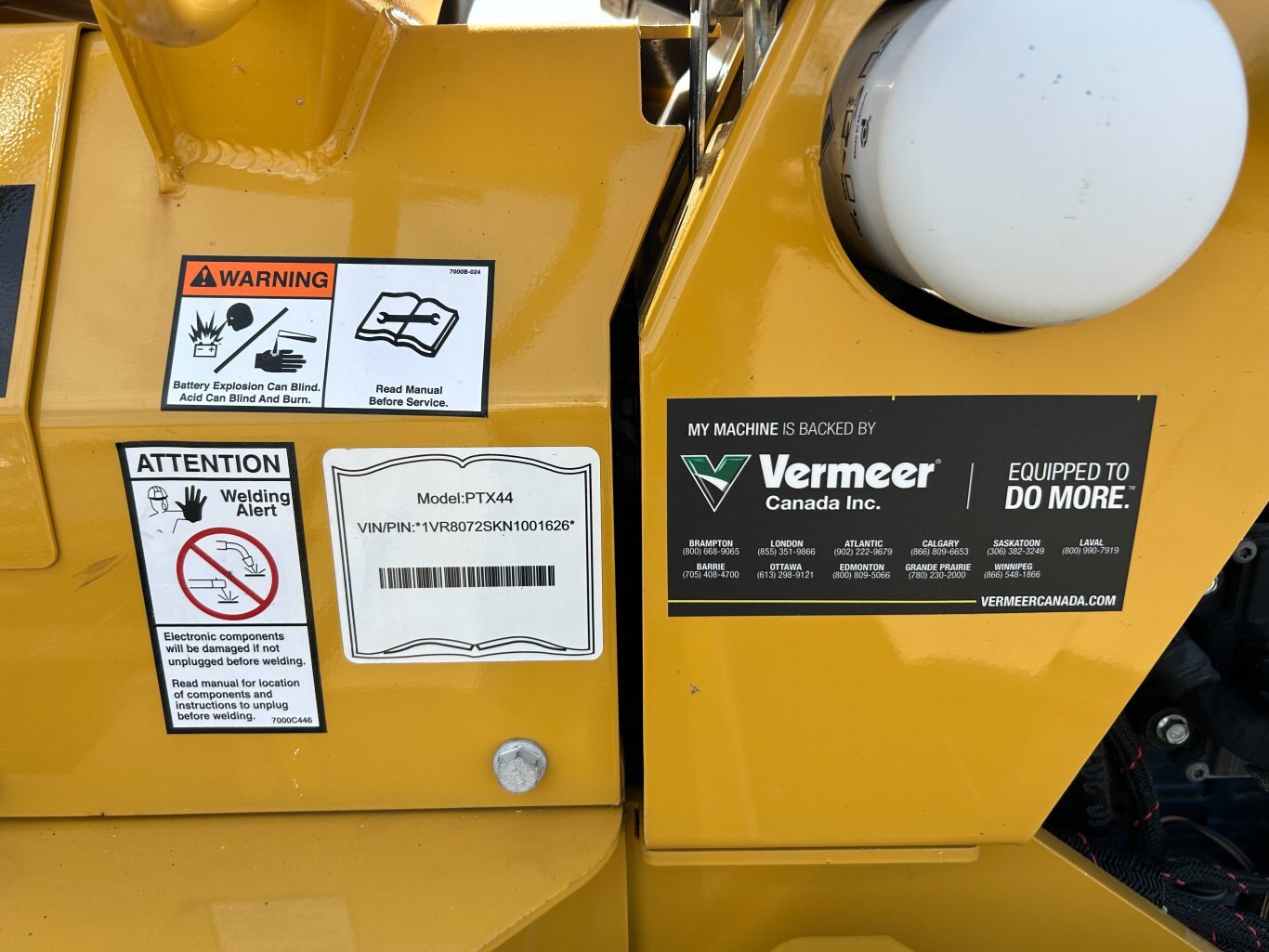 2022 Vermeer PTX44 Plow/ Trencher