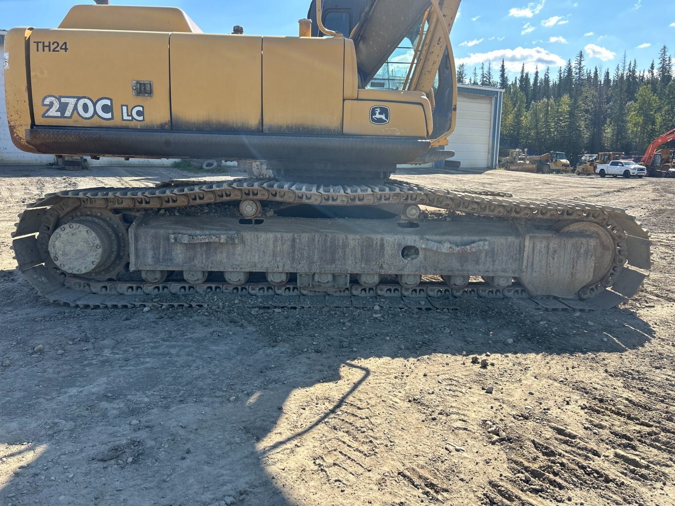 2005 John Deere 270C LC Excavator w/ Thumb