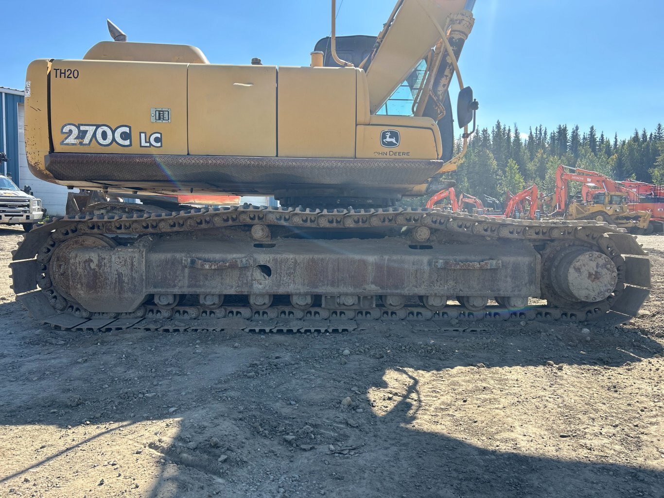 2005 John Deere 270C LC Excavator w/ Thumb