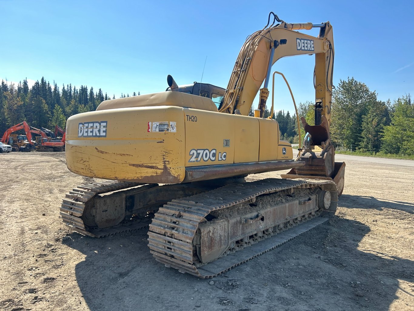 2005 John Deere 270C LC Excavator w/ Thumb