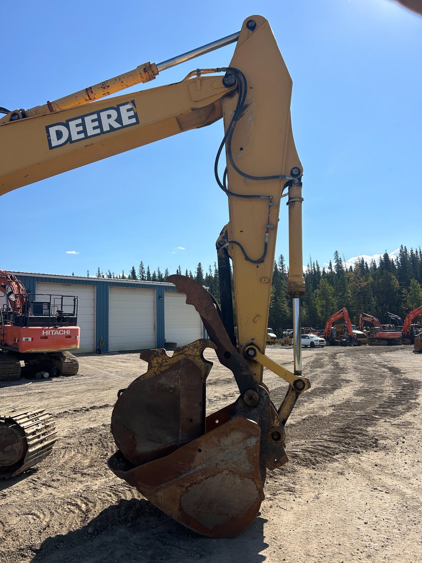 2005 John Deere 270C LC Excavator w/ Thumb