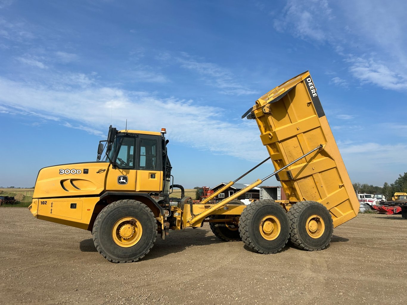 2007 John Deere 300D Articulating Dump Truck