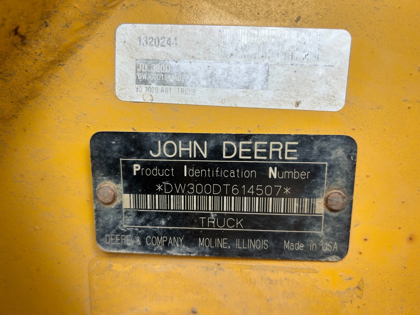 2007 John Deere 300D Articulating Dump Truck