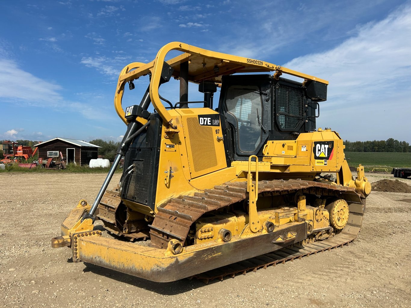 2015 Caterpillar D7E LGP Angle Dozer