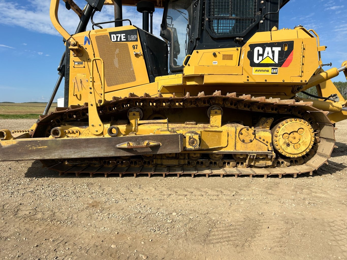 2015 Caterpillar D7E LGP Angle Dozer