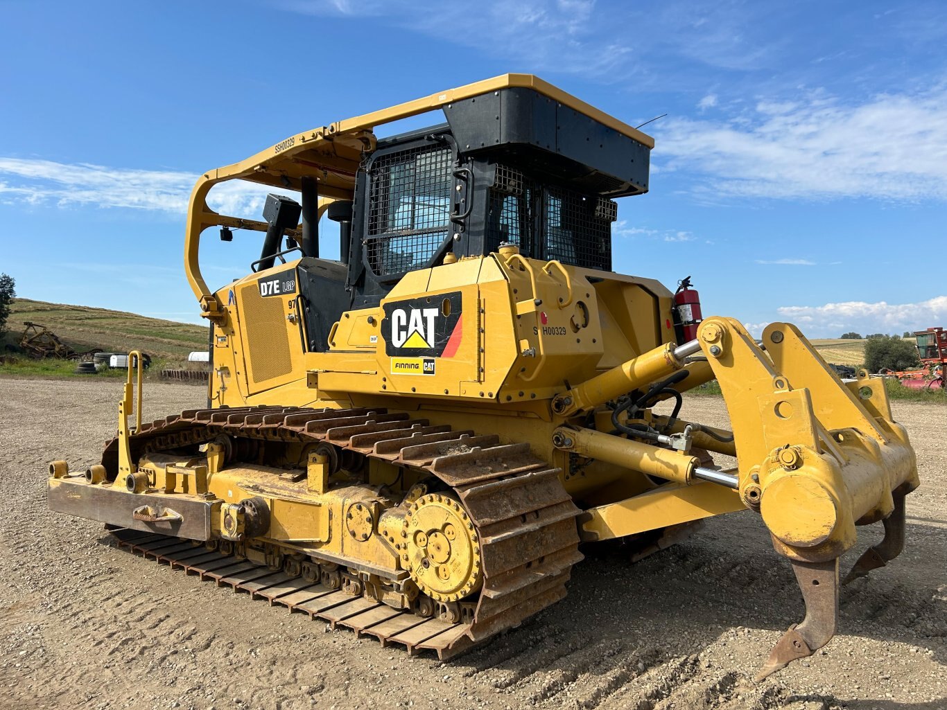 2015 Caterpillar D7E LGP Angle Dozer