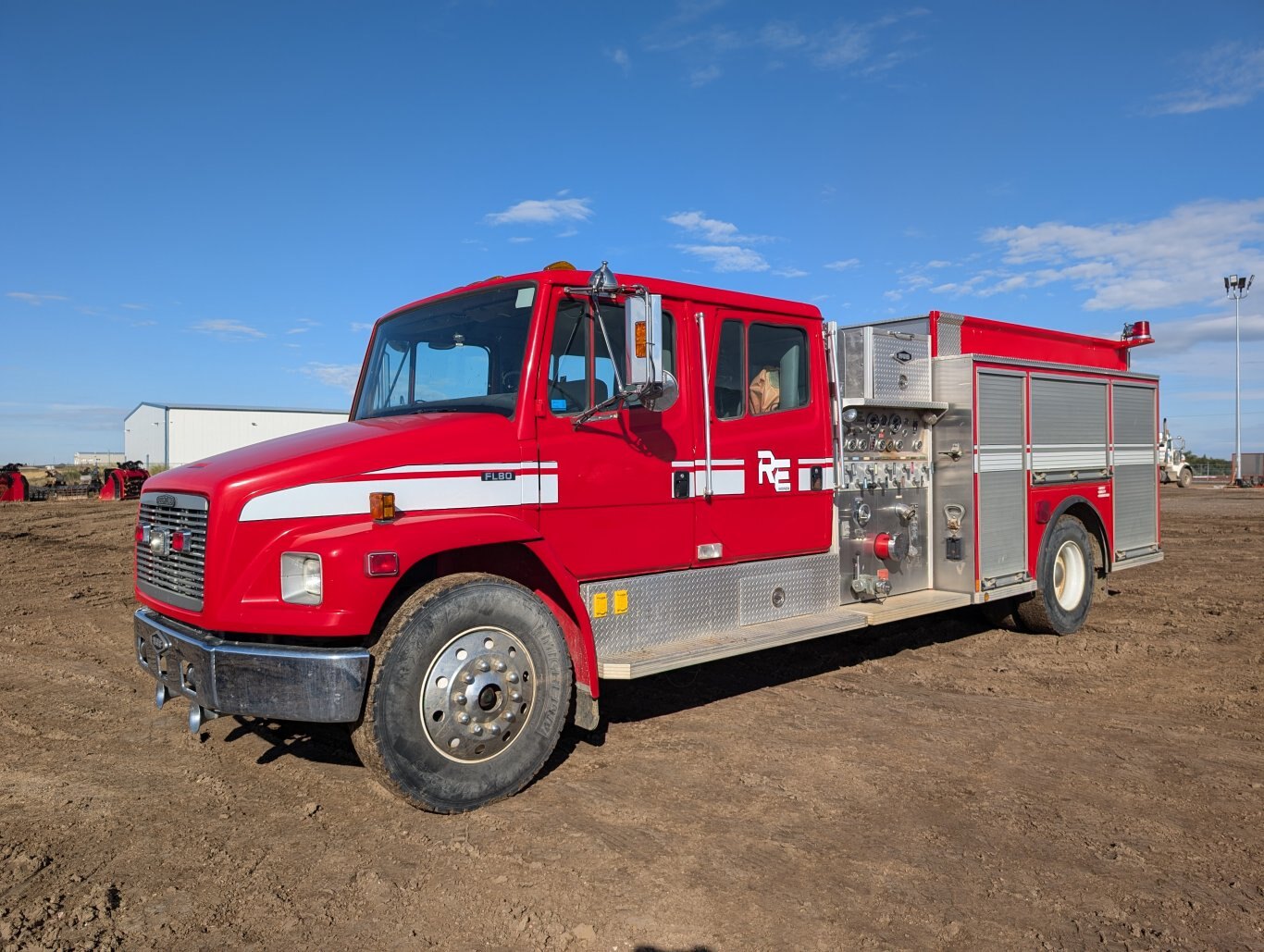 1995 HUB Fire Engine & Equipment Ltd. Pumper Truck