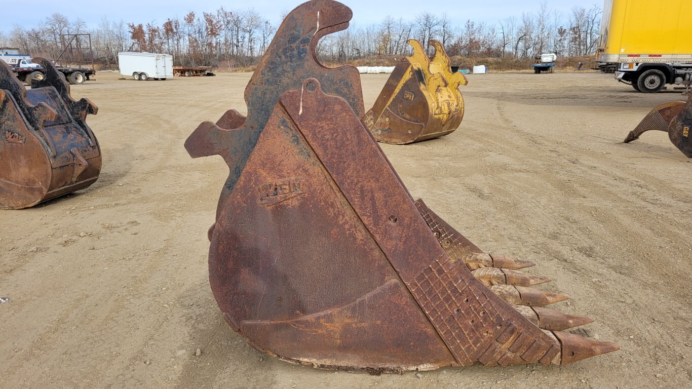 WBM Q/C 46 Inch Excavator Dig Bucket 300 Series