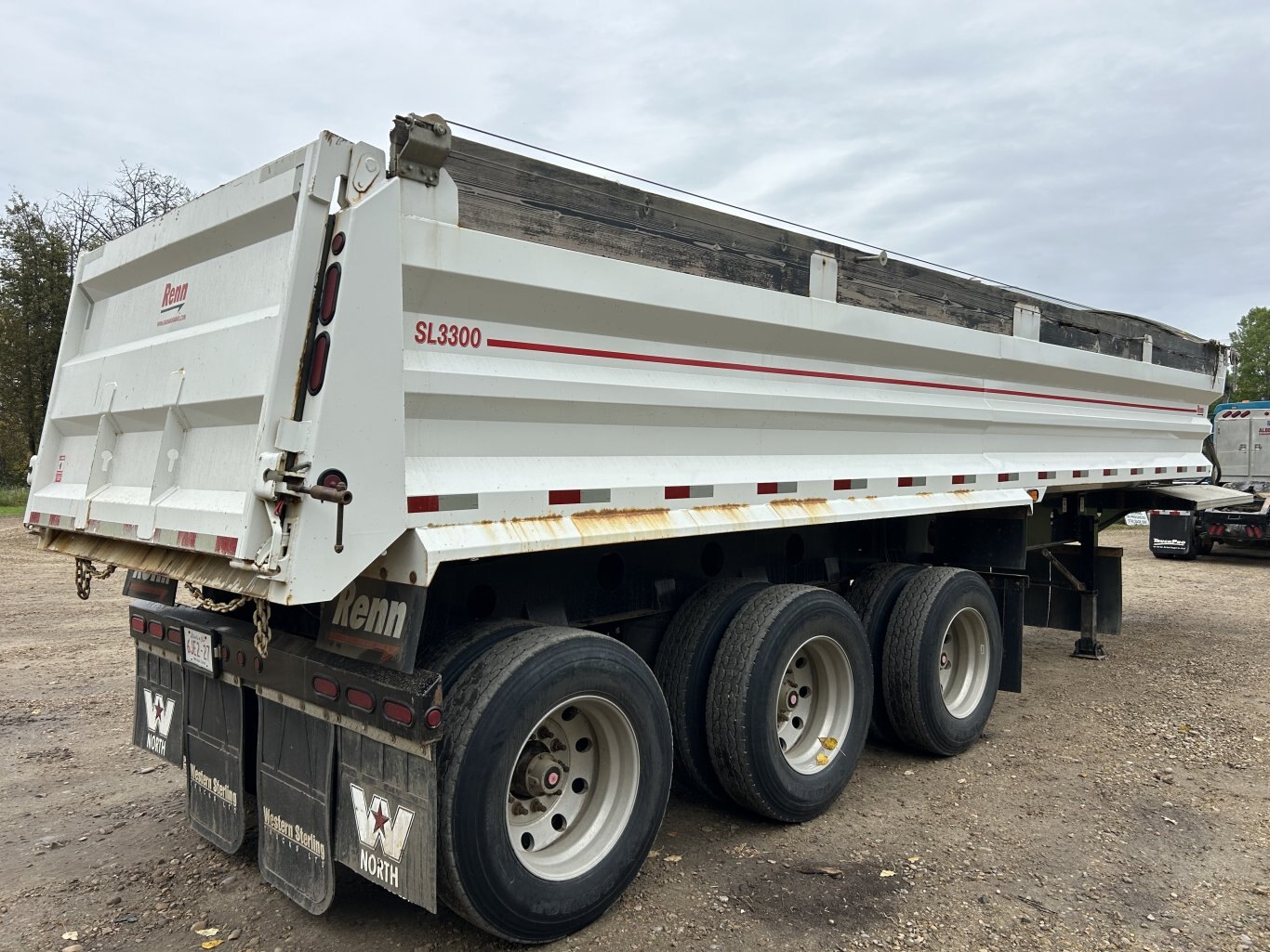 2016 Renn Tri Axle End dump