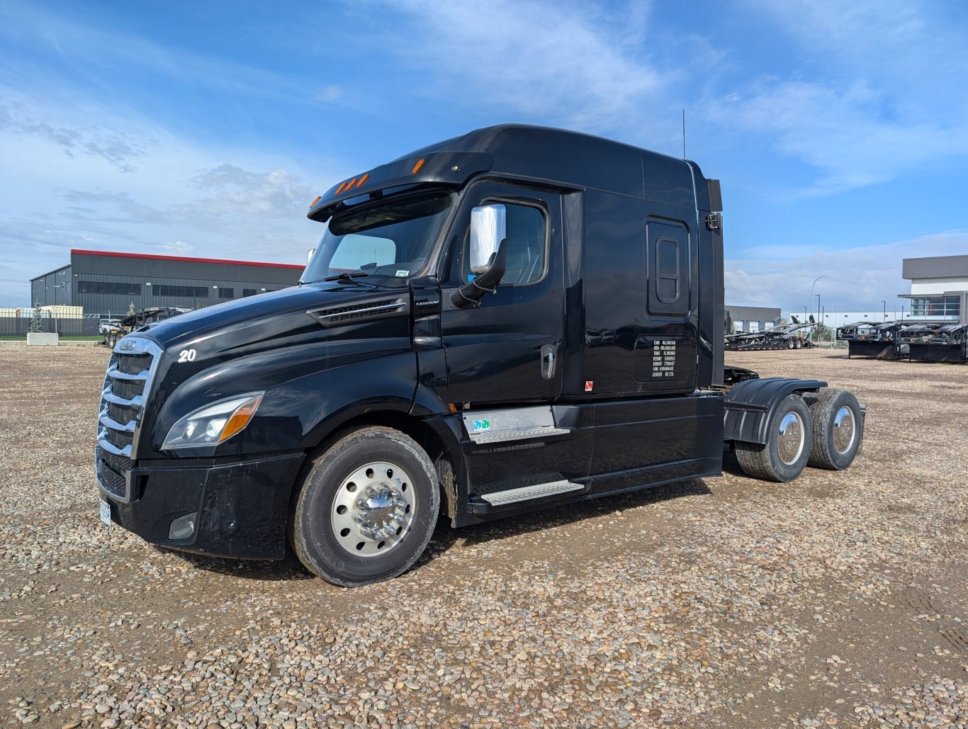 2019 Freightliner Cascadia 125 T/A Sleeper Truck Tractor