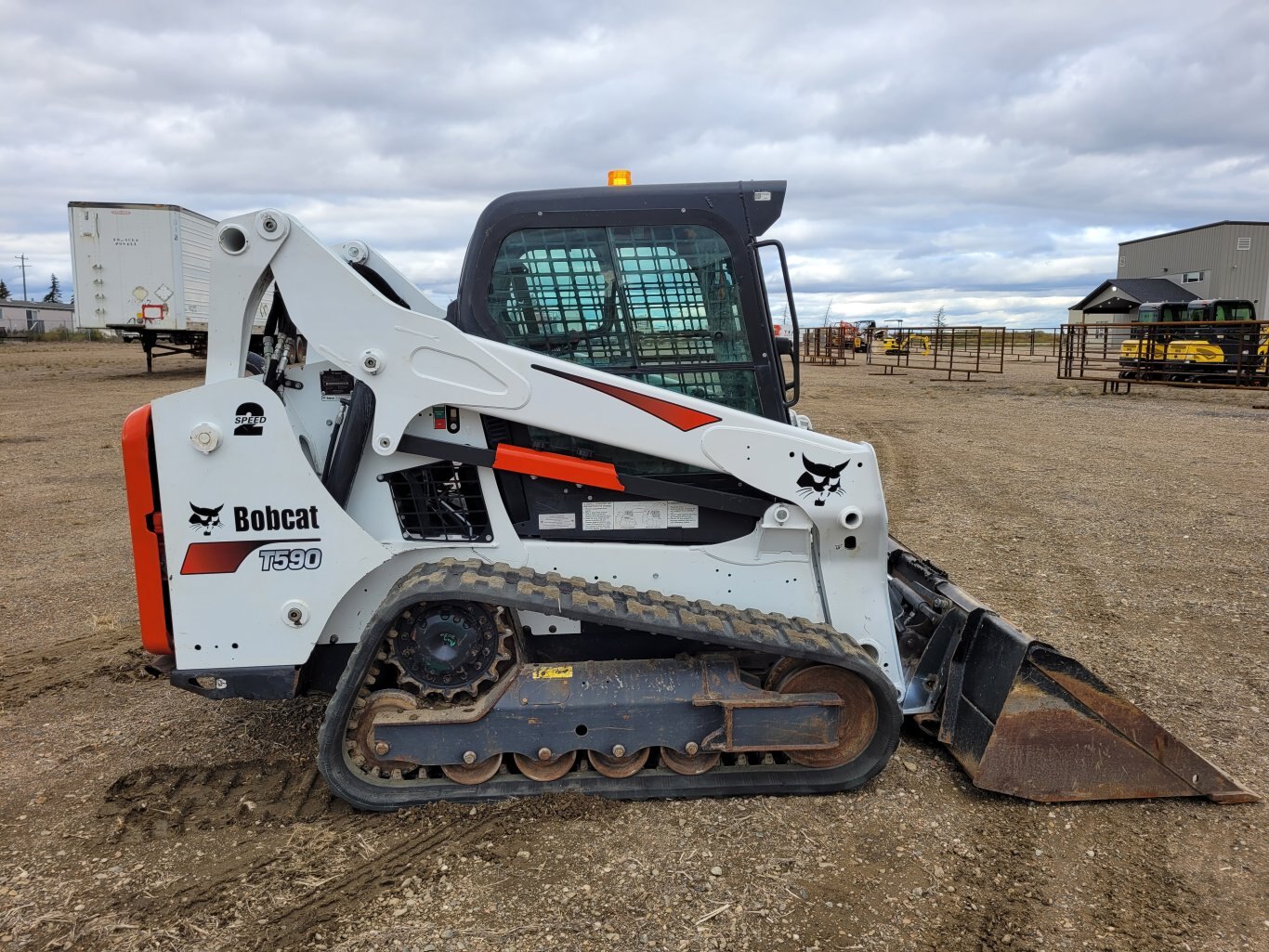 2017 Bobcat T590 Skid Steer Loader