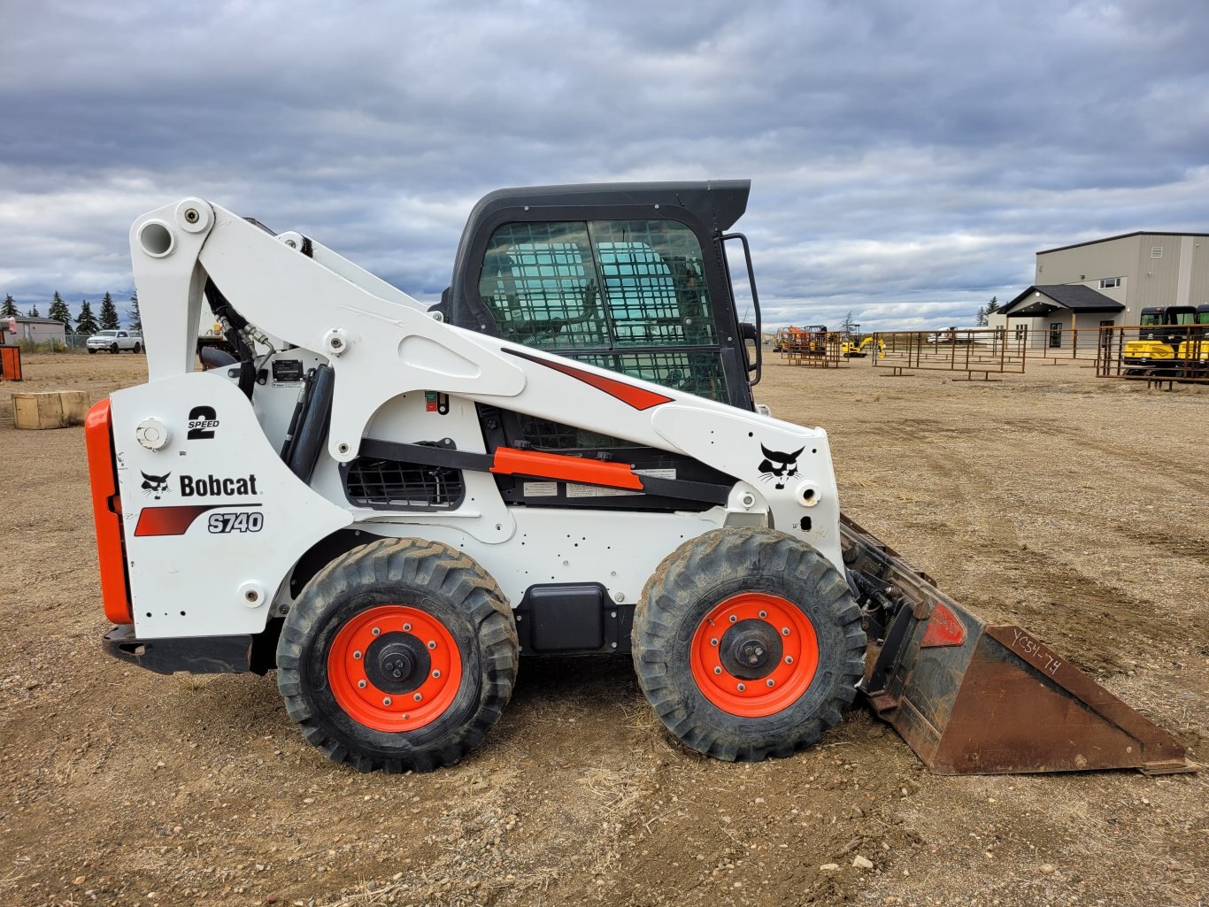 2017 Bobcat S740 Skid Steer Loader