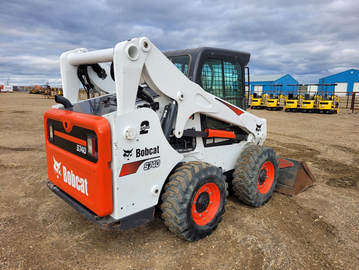 2017 Bobcat S740 Skid Steer Loader