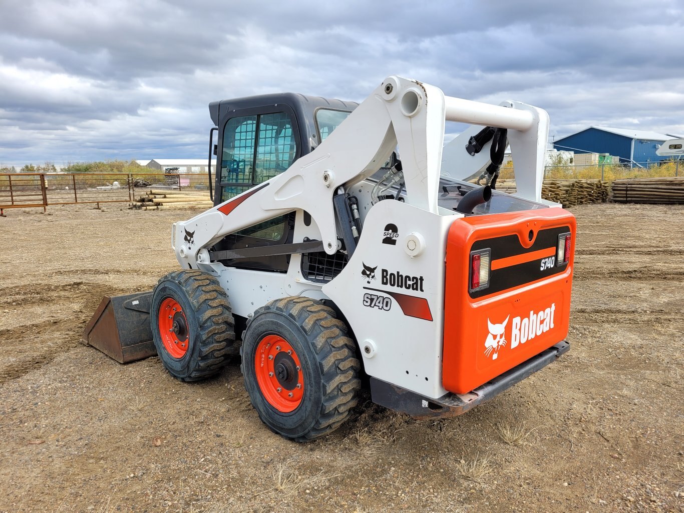 2017 Bobcat S740 Skid Steer Loader