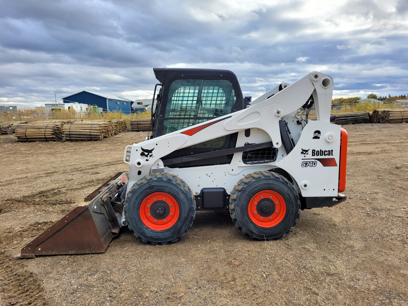 2017 Bobcat S740 Skid Steer Loader