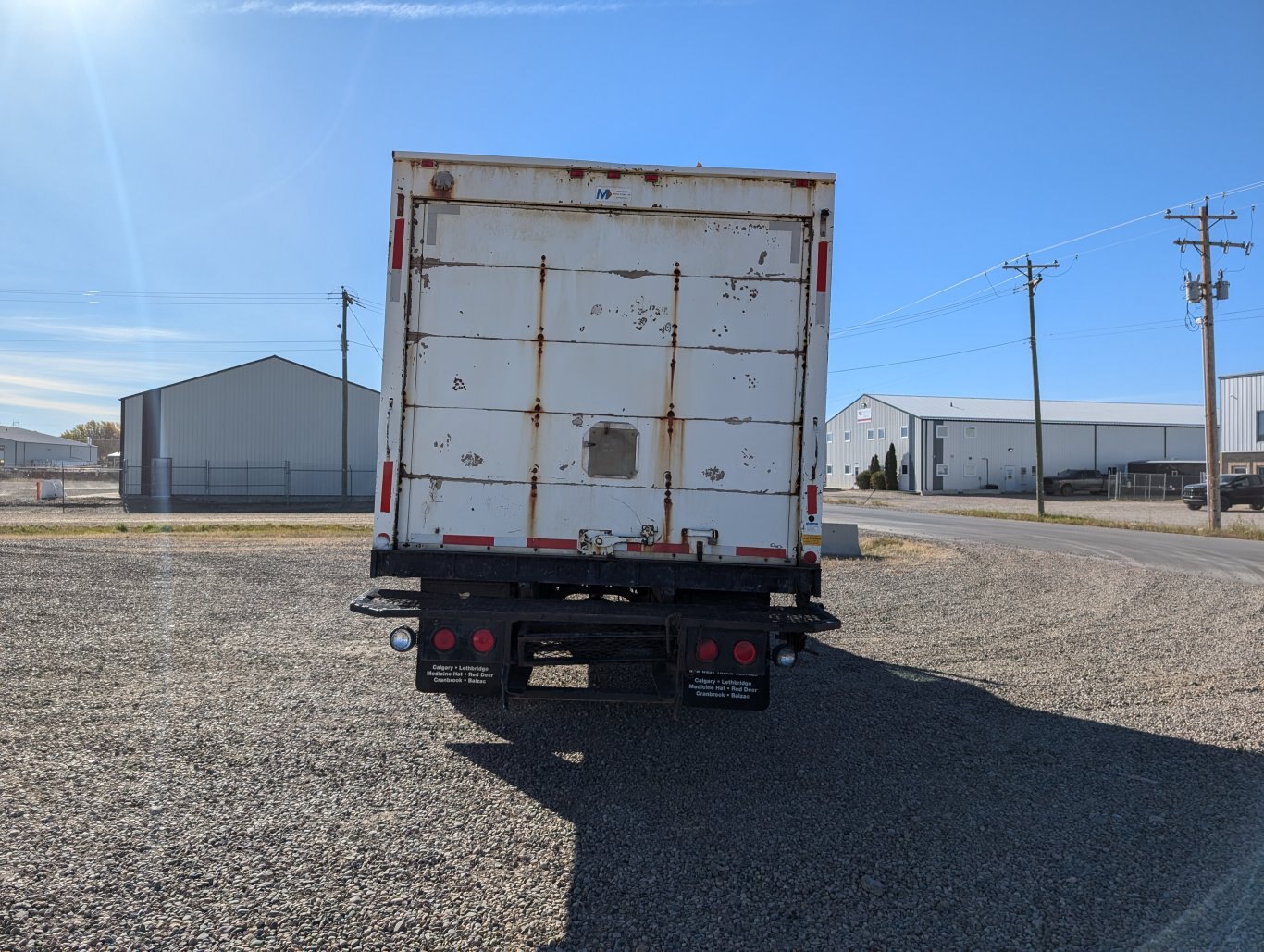 2001 International 4700 S/A Boiler/Steam Truck