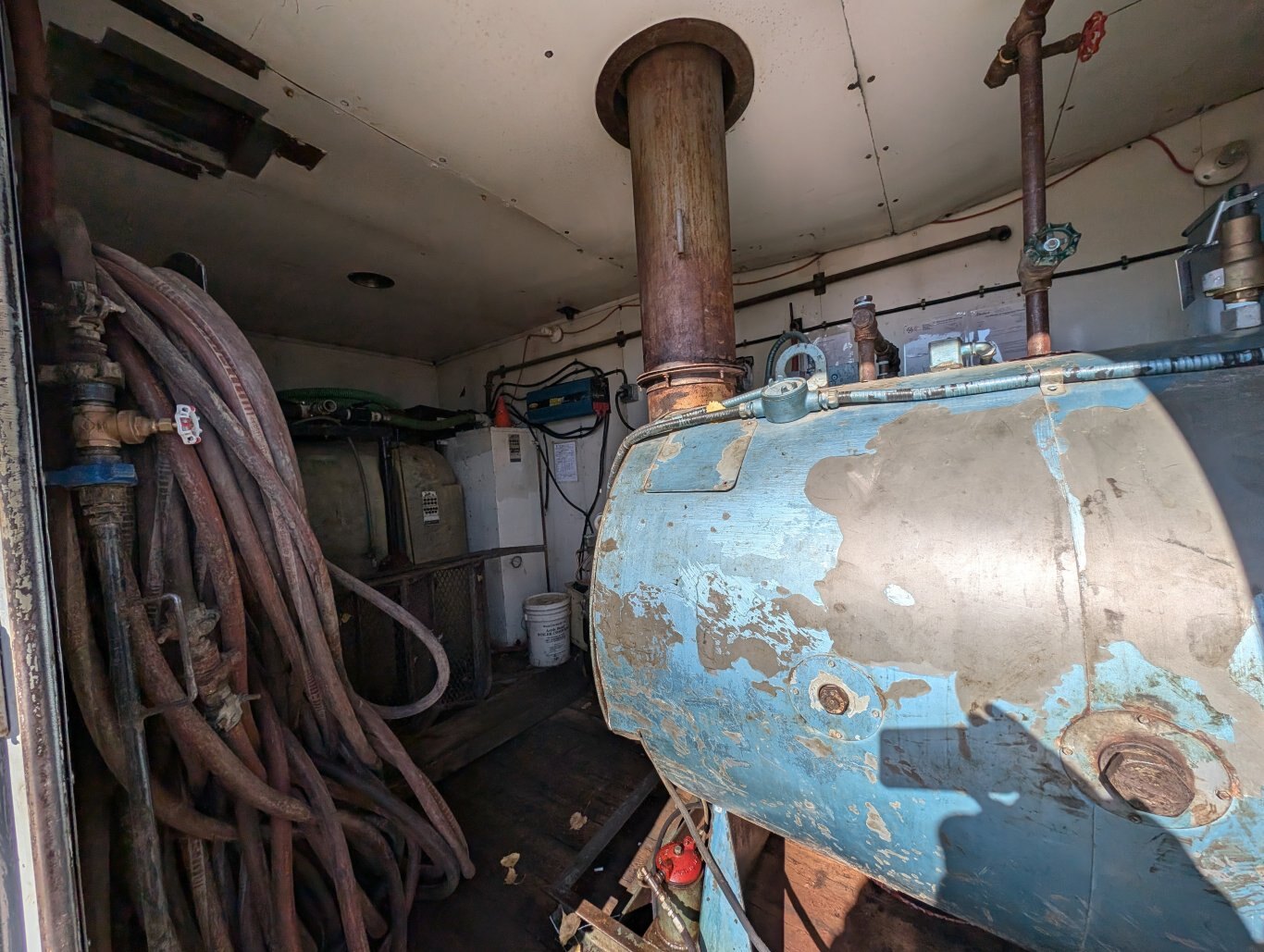 1997 GMC T6500 Cabover S/A Boiler/Steam Truck