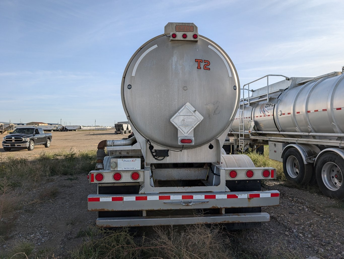 2012 Heil TC 407 Tri axle Aluminum Tank Trailer