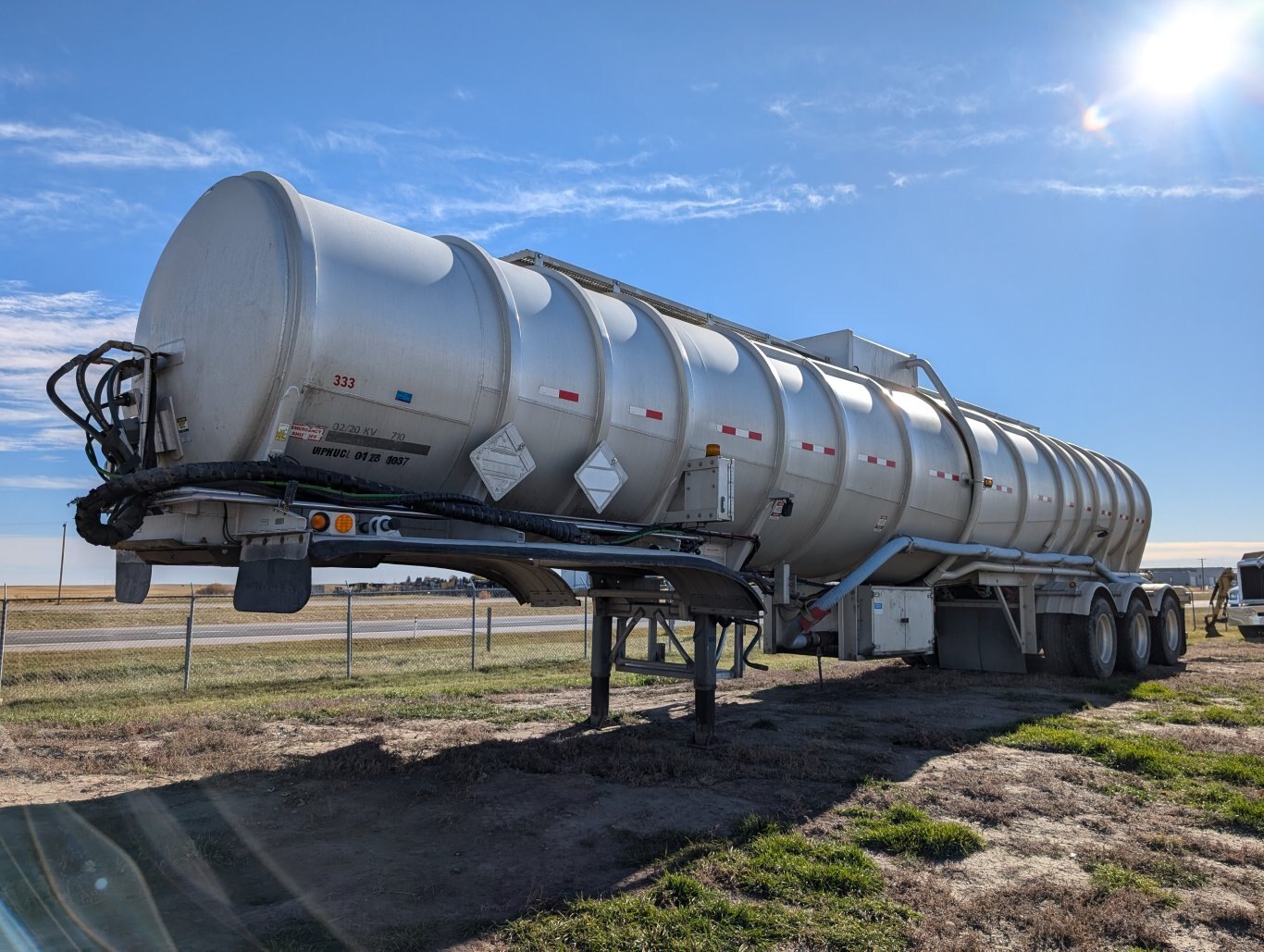 2013 Polar TC 407 Aluminum Tank Trailer