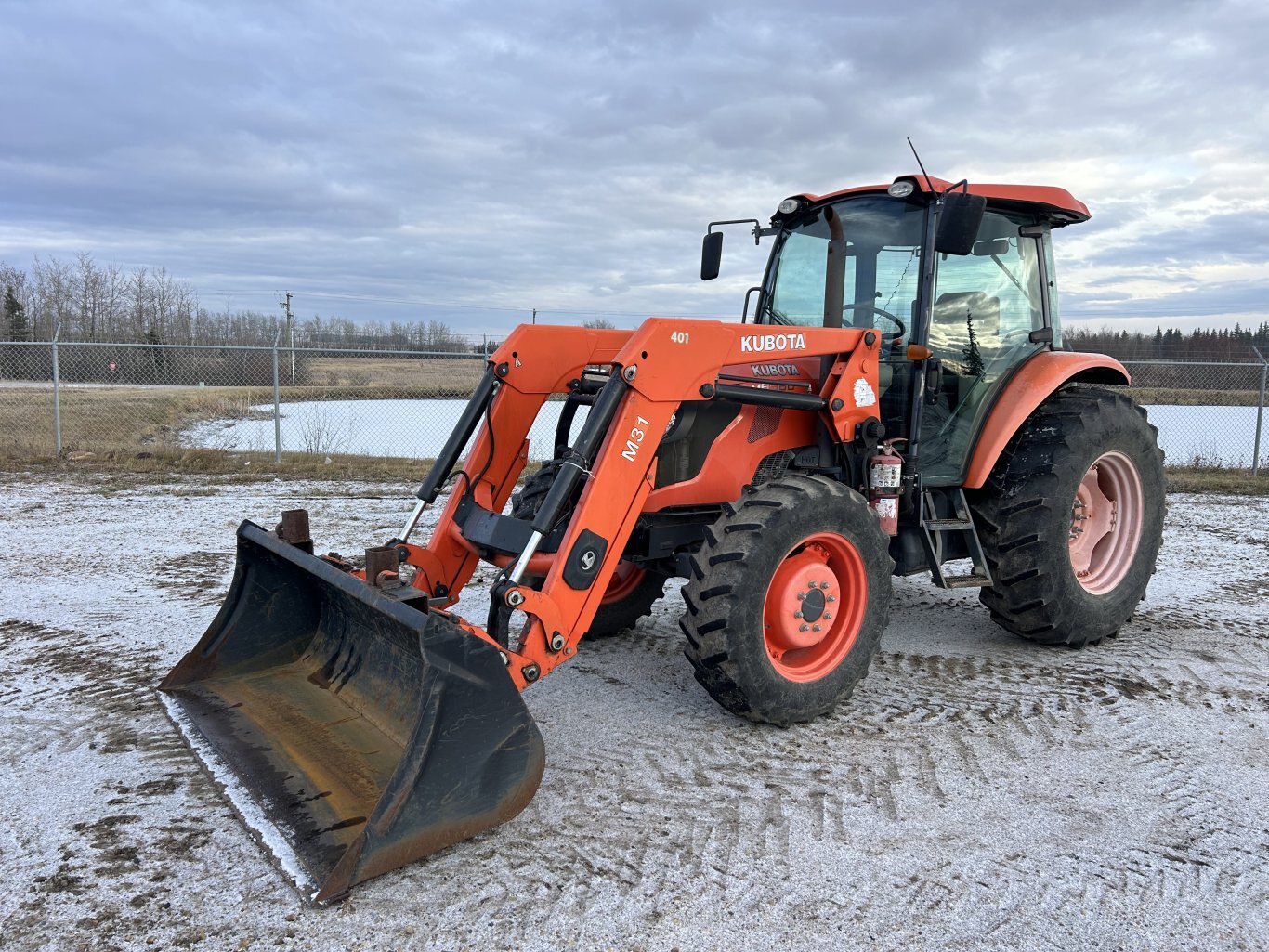 2012 Kubota M8560HD Loader Tractor