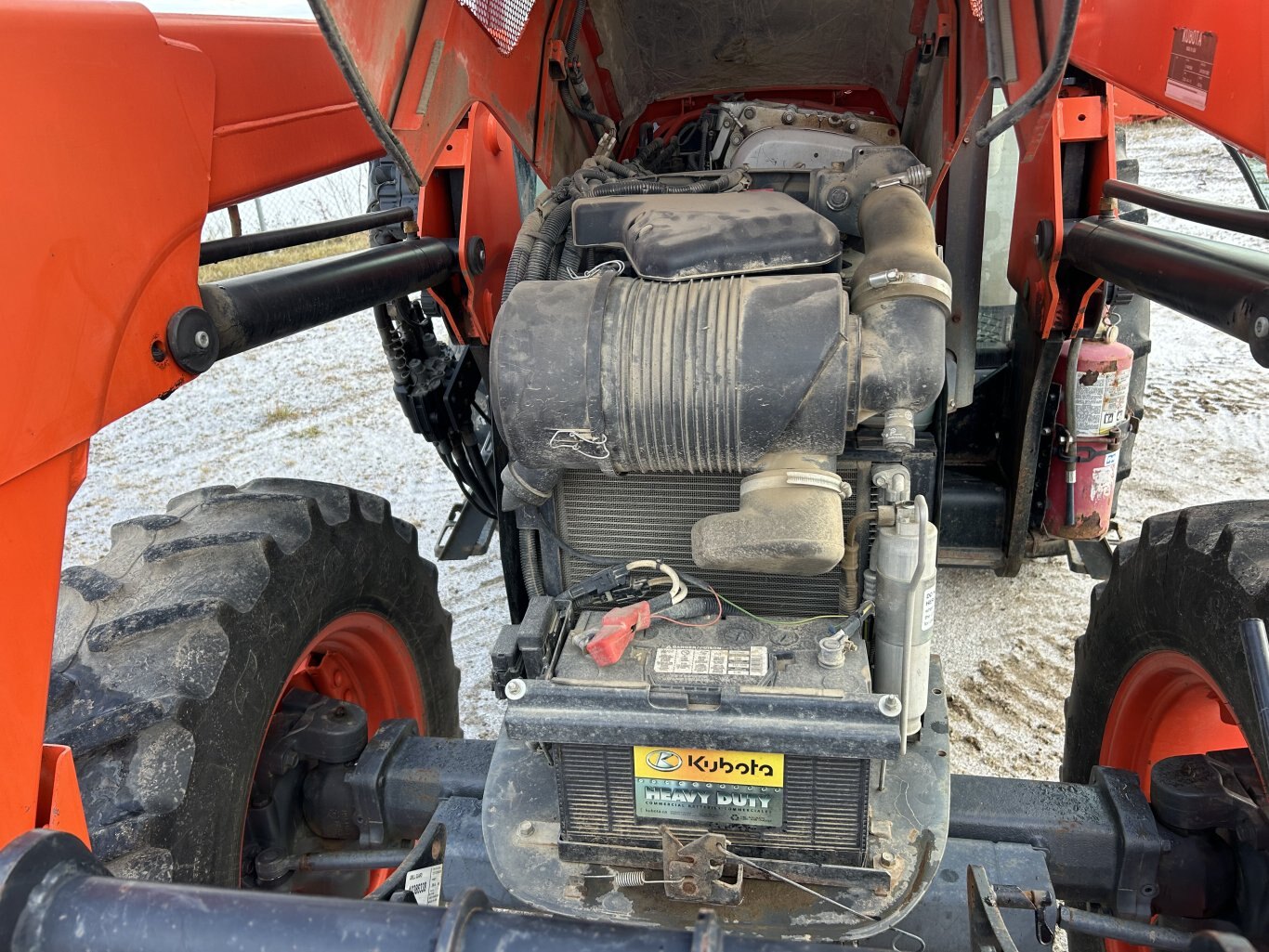 2012 Kubota M8560HD Loader Tractor