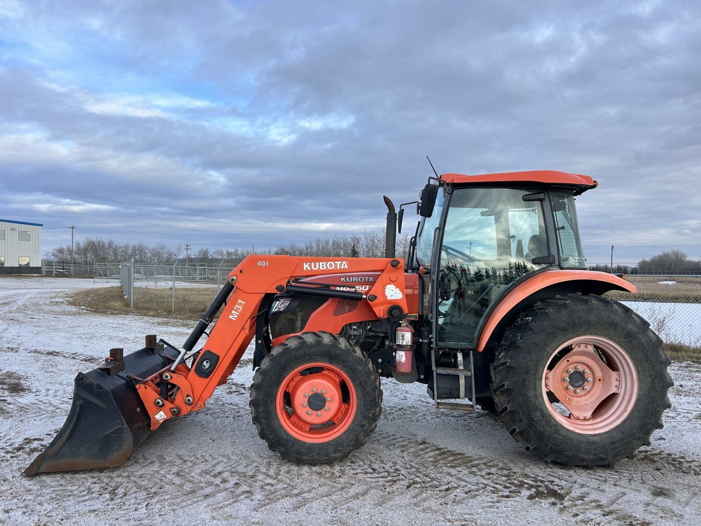 2012 Kubota M8560HD Loader Tractor