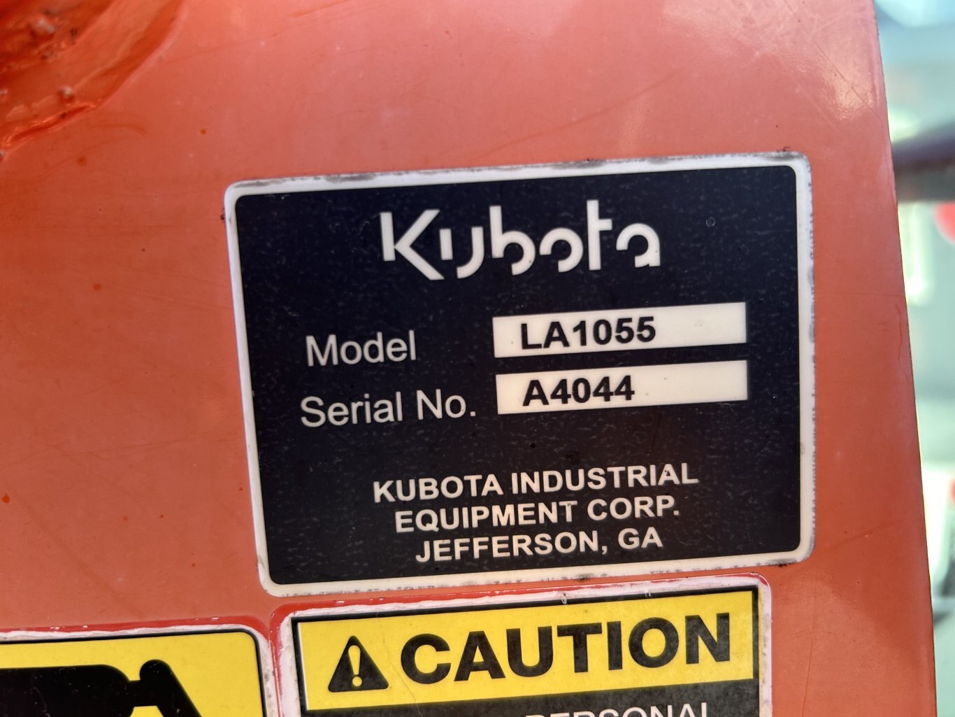 2015 Kubota L6060 HS Loader Tractor