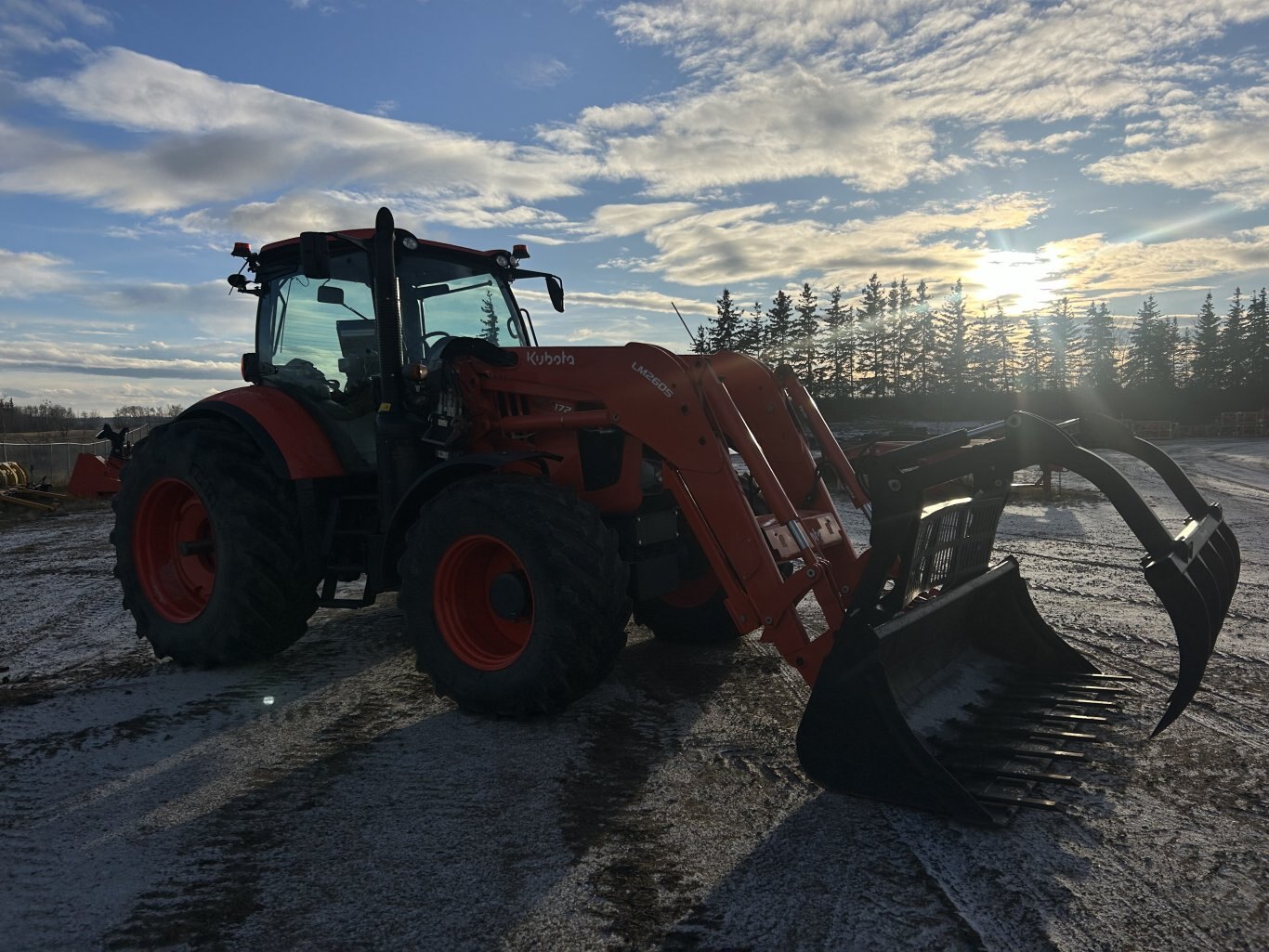 2020 Kubota M7 172P KVT FWA Loader Tractor w/ Grapple