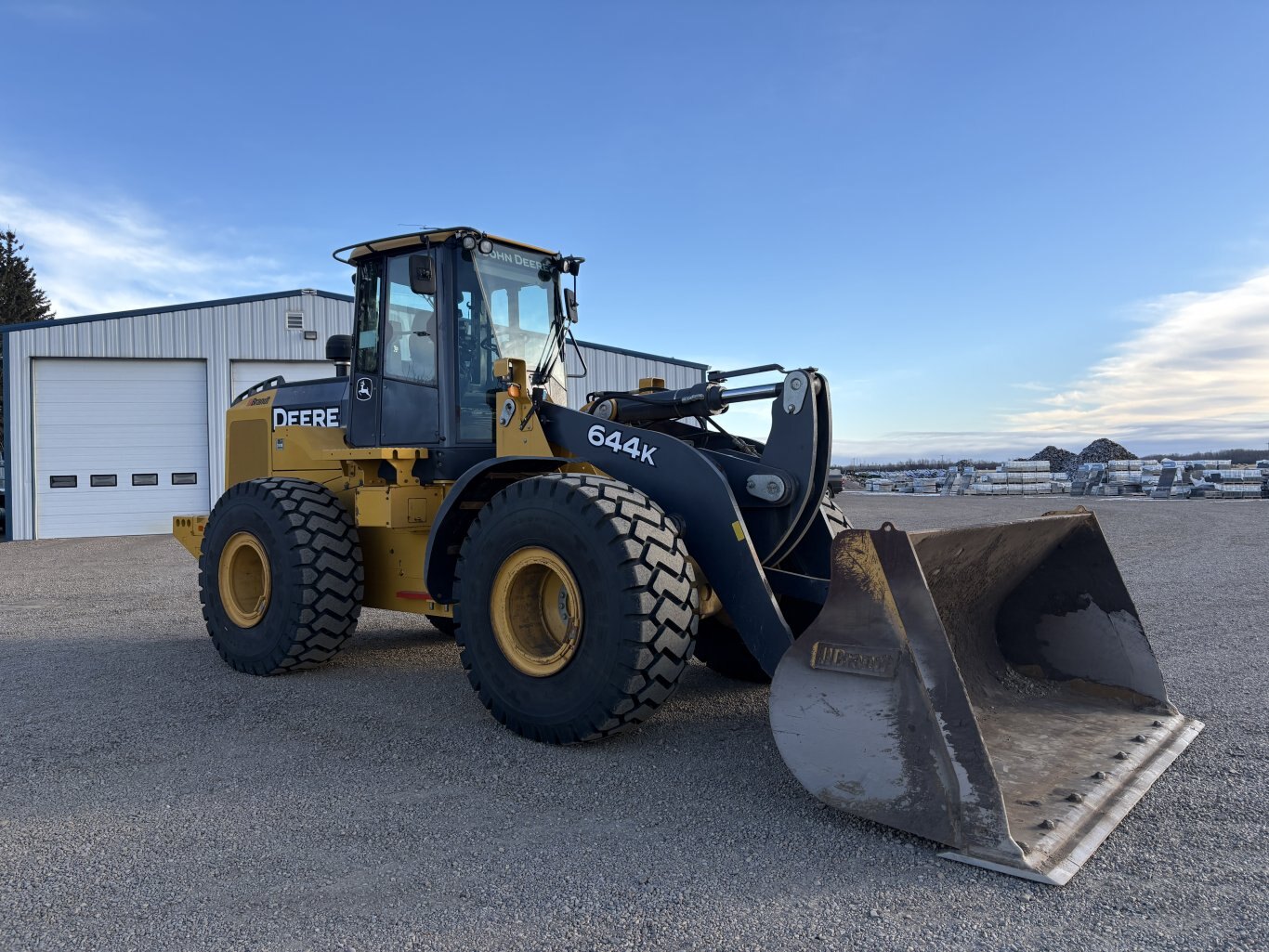 2015 John Deere 644K Wheel Loader w/ Scale