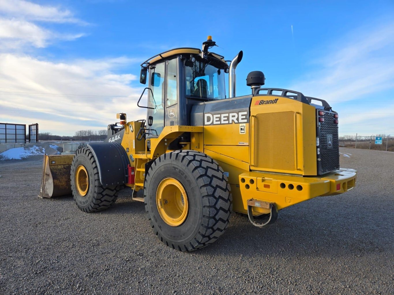 2015 John Deere 644K Wheel Loader w/ Scale