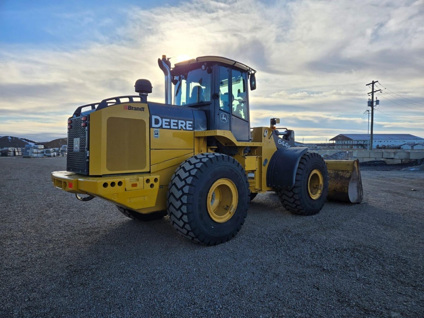 2015 John Deere 644K Wheel Loader w/ Scale