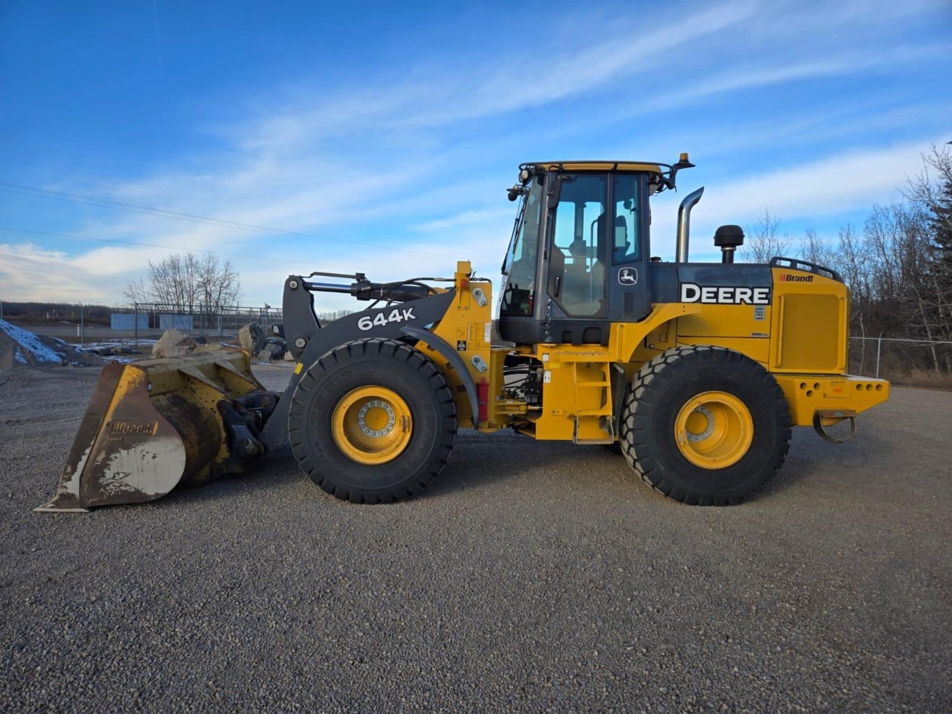 2015 John Deere 644K Wheel Loader w/ Scale