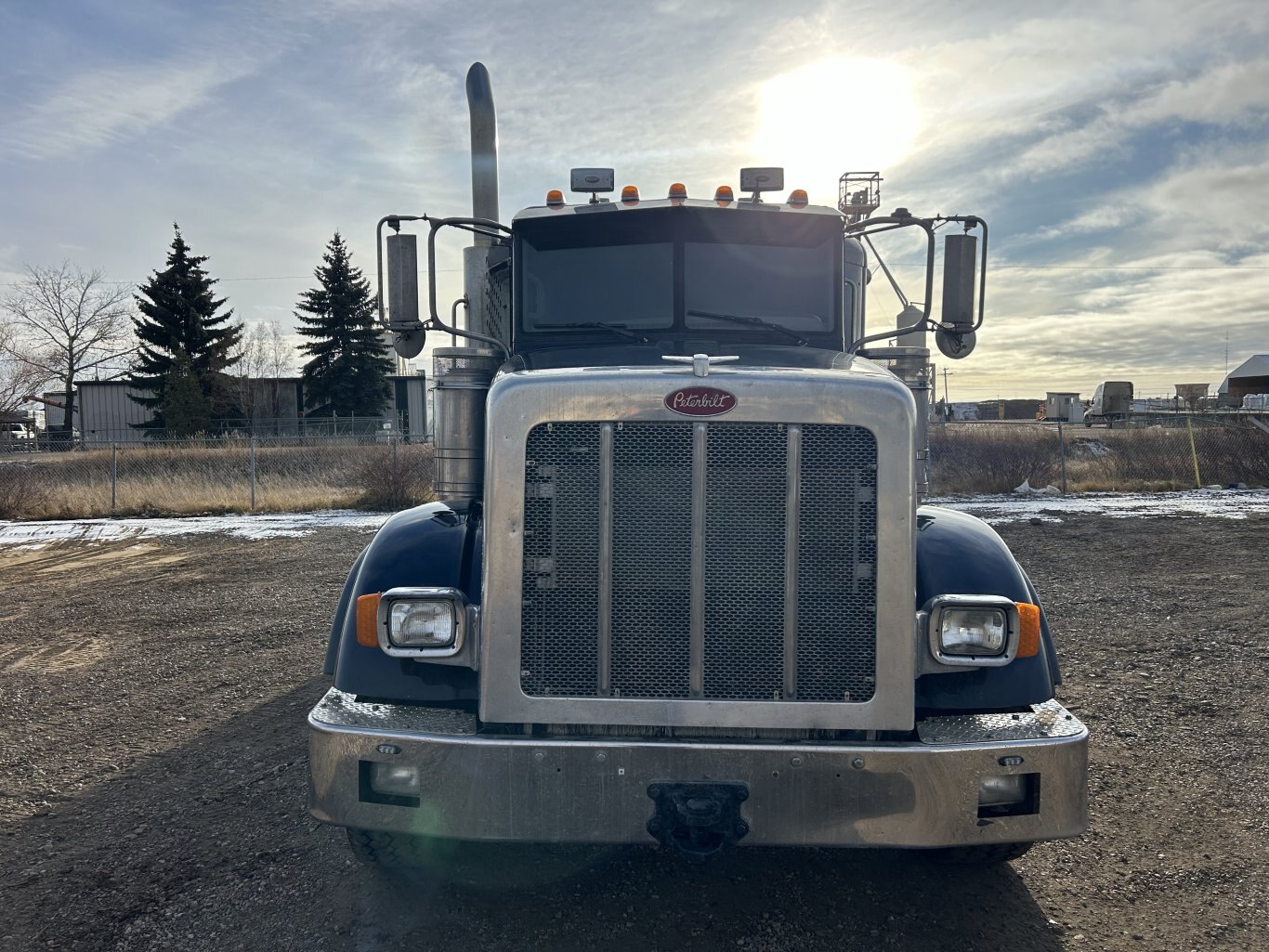 2012 Peterbilt 367 tridrive dump truck