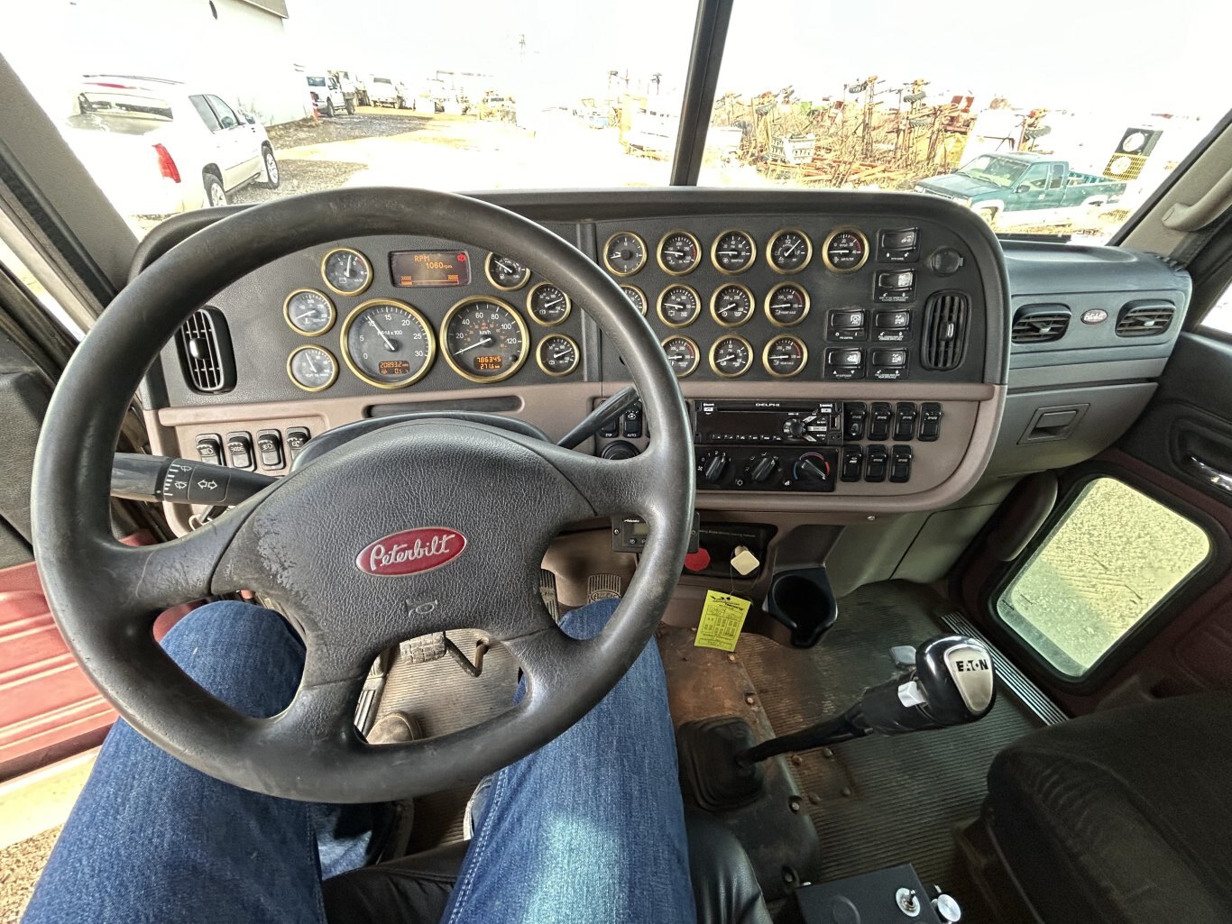 2012 Peterbilt 367 tridrive dump truck