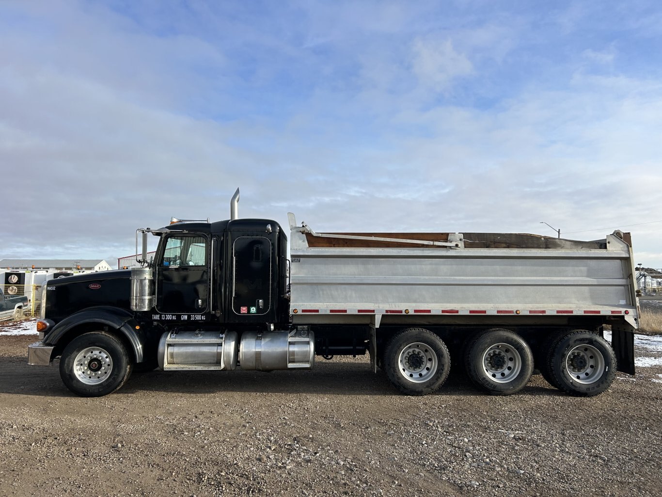 2012 Peterbilt 367 tridrive dump truck