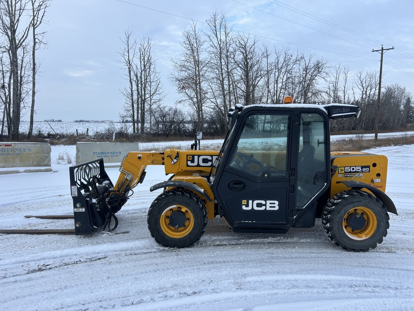 2020 JCB 505 20 Telehandler Zoom Boom