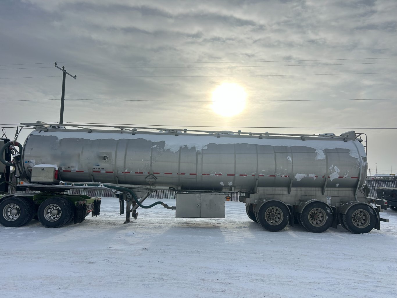 2013 STE TC407 42 m3 Tridem Tanker Trailer