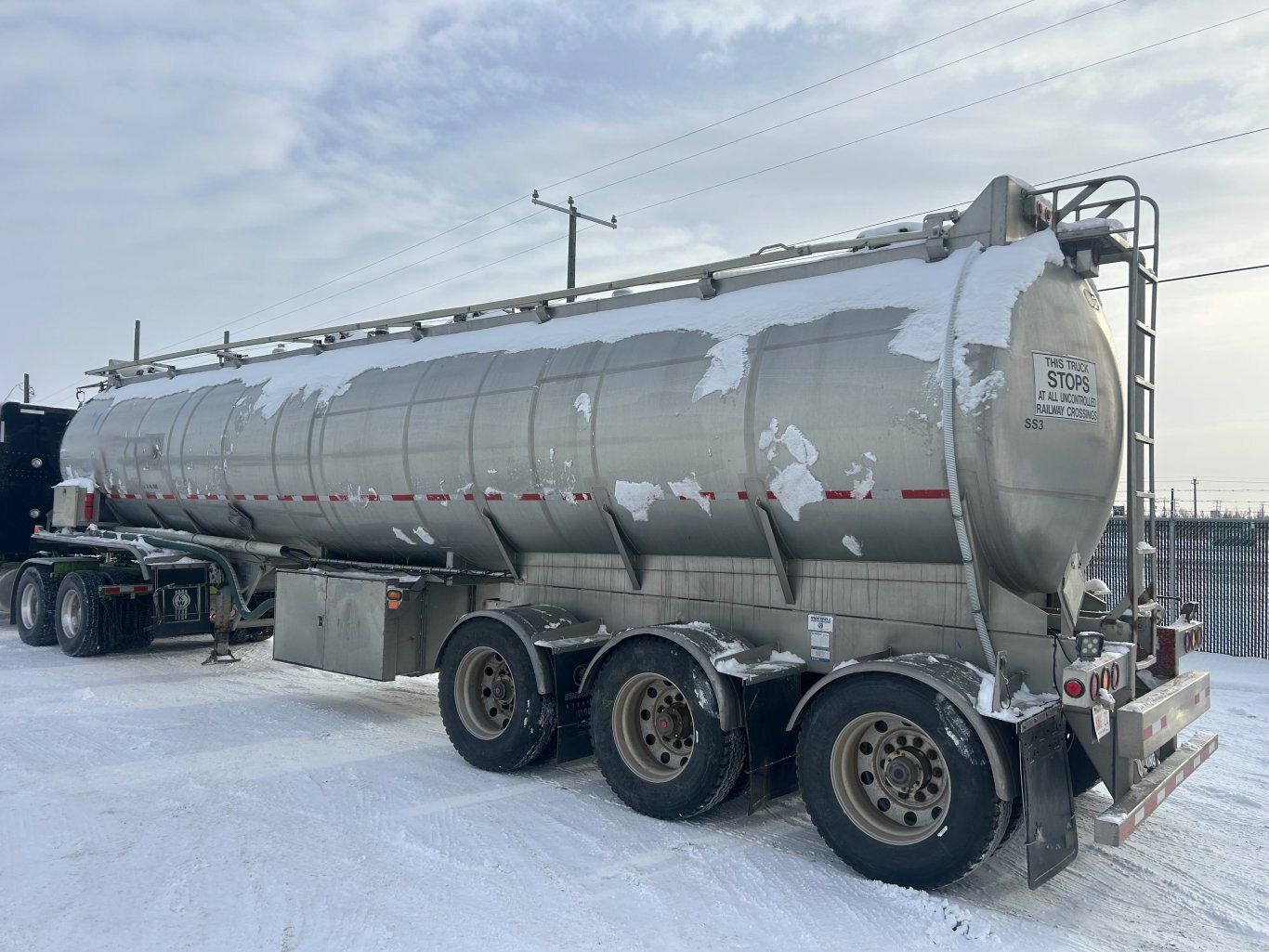 2013 STE TC407 42 m3 Tridem Tanker Trailer