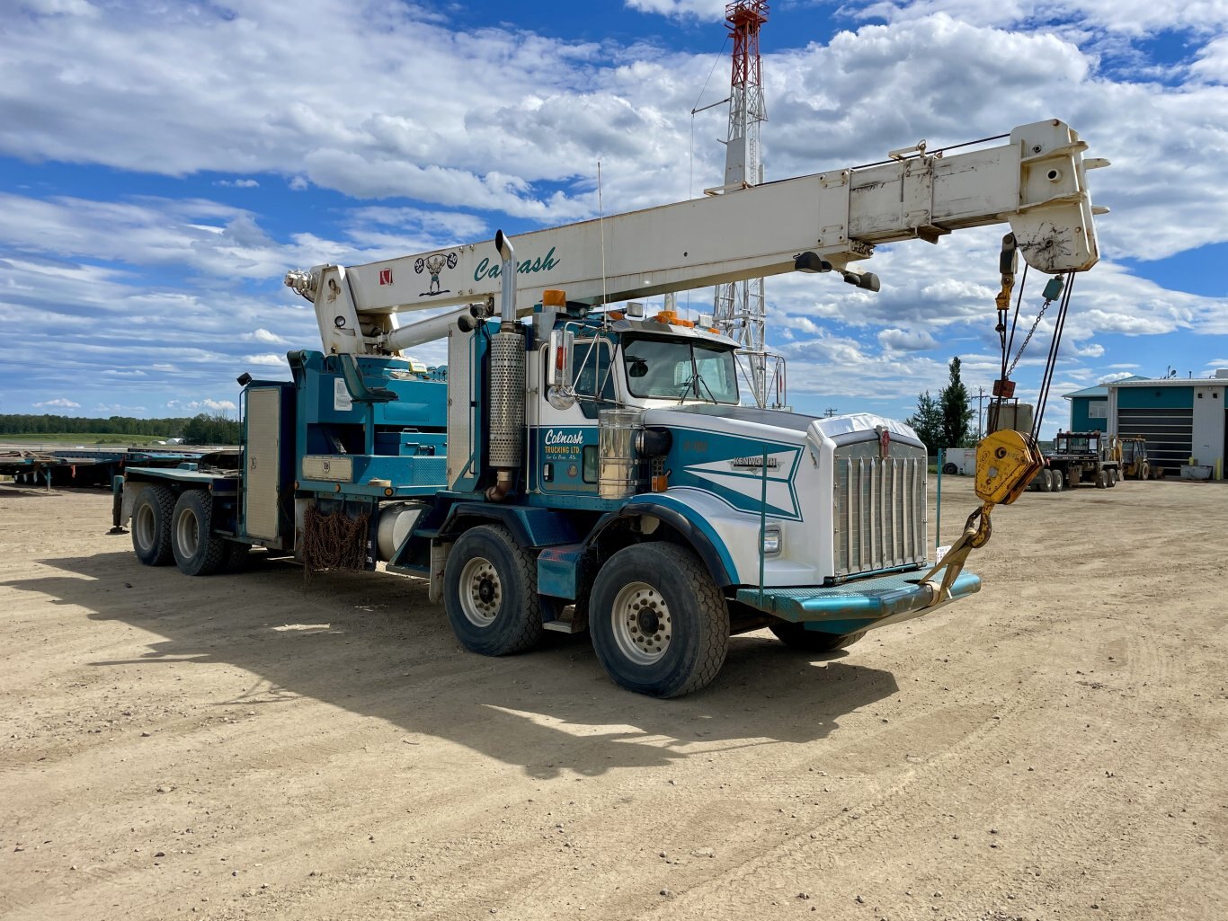 2006 Kenworth T800B 8x4 Weldco HL30TC70 Picker Boom Truck