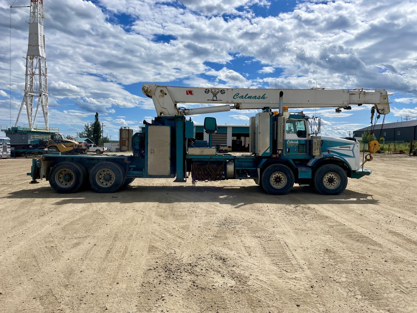 2006 Kenworth T800B 8x4 Weldco HL30TC70 Picker Boom Truck