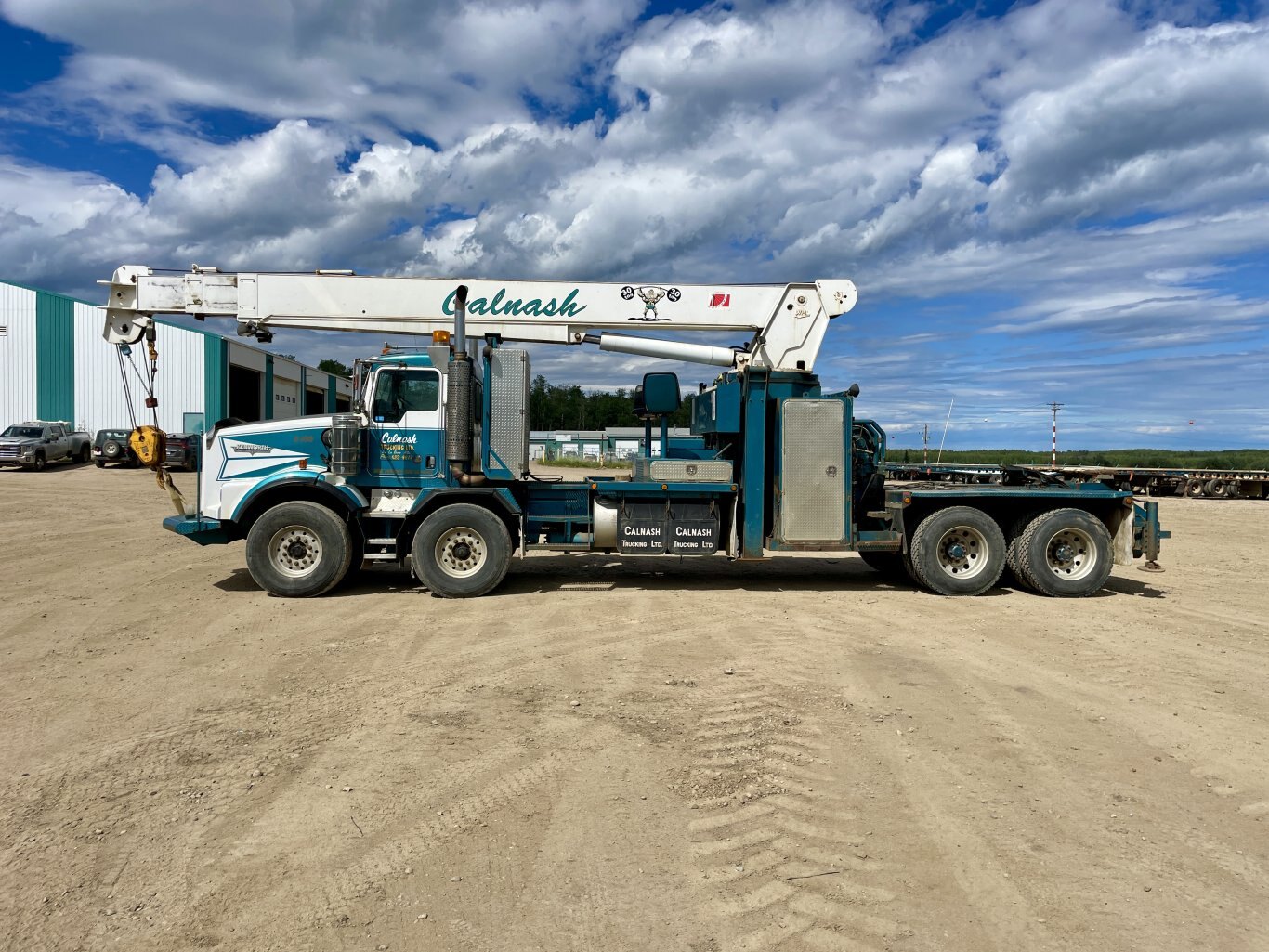 2006 Kenworth T800B 8x4 Weldco HL30TC70 Picker Boom Truck