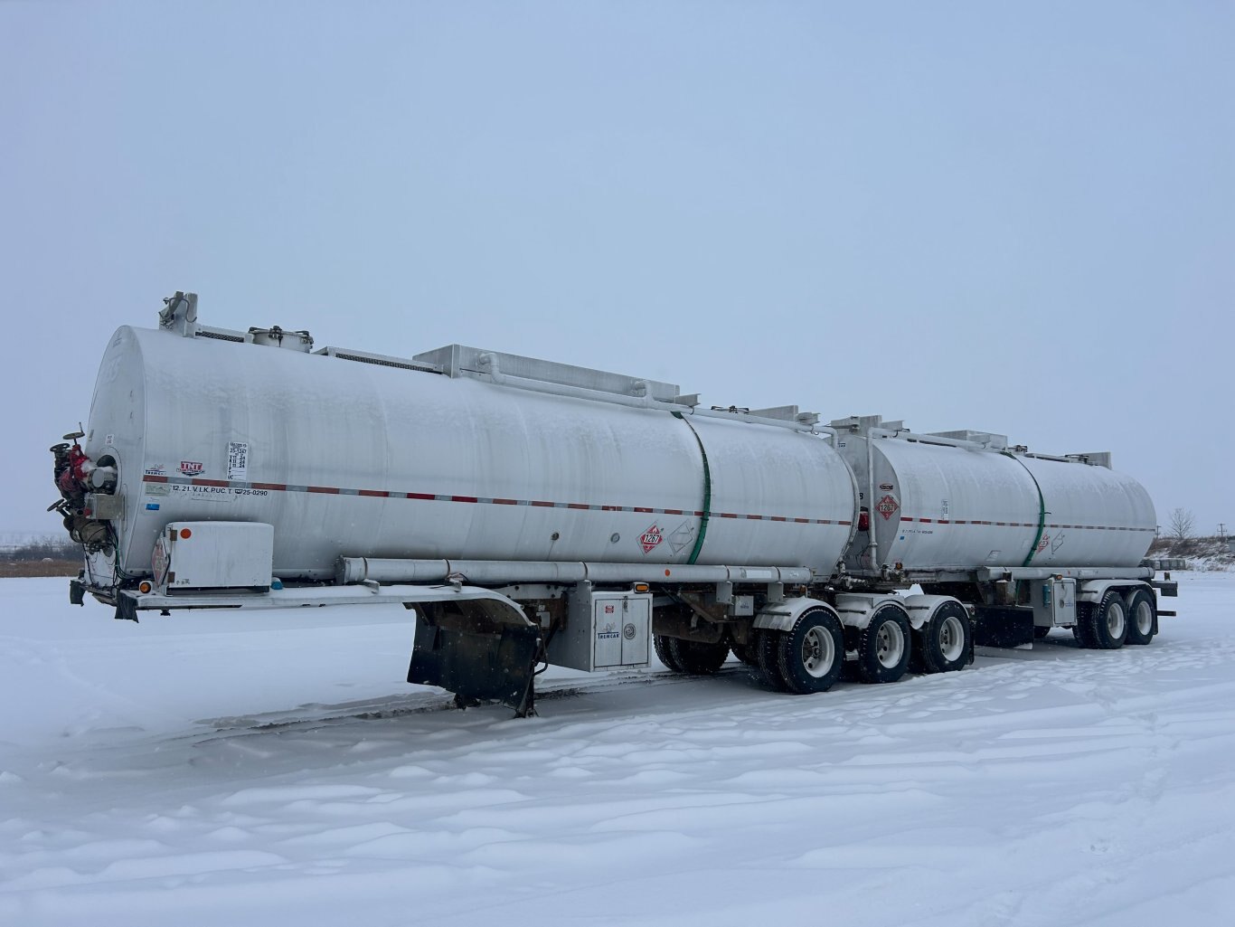 2012 Tremcar TC407 Super B tanker trailer