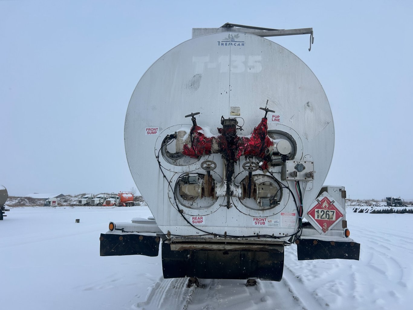 2012 Tremcar TC407 Super B tanker trailer