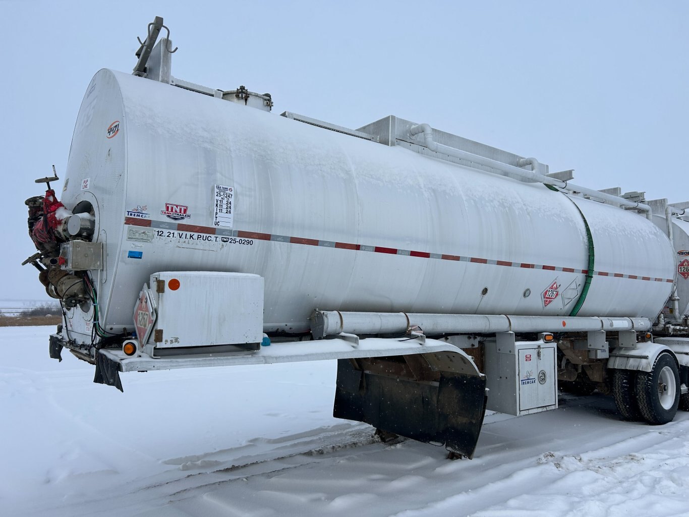 2012 Tremcar TC407 Super B tanker trailer